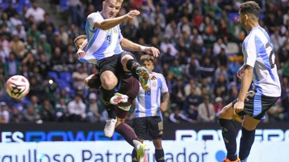 Sub 23: dura derrota de Argentina frente a México 
