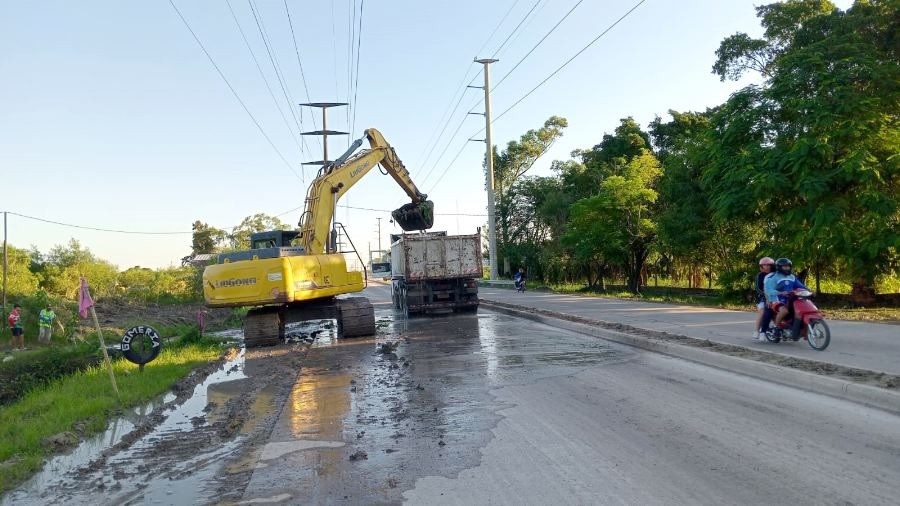 La municipalidad acentuó trabajos para el mantenimiento de desagües pluviales en la ciudad