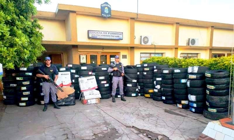 La Policía secuestró mercadería sin aval aduanero con un avalúo superior a los 15.000.000 de pesos