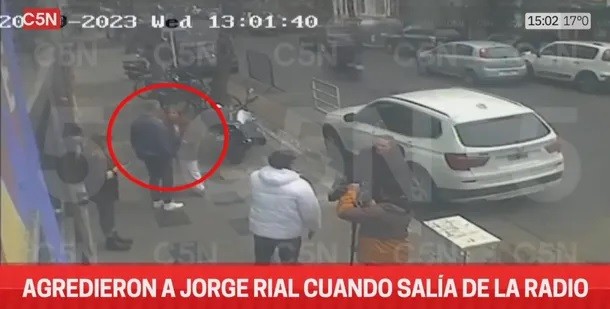 Otro ataque contra un periodista de C5N: agredieron a Jorge Rial