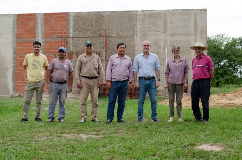 Importante avance en la planta de procesado de mandioca en Loma Monte Lindo
